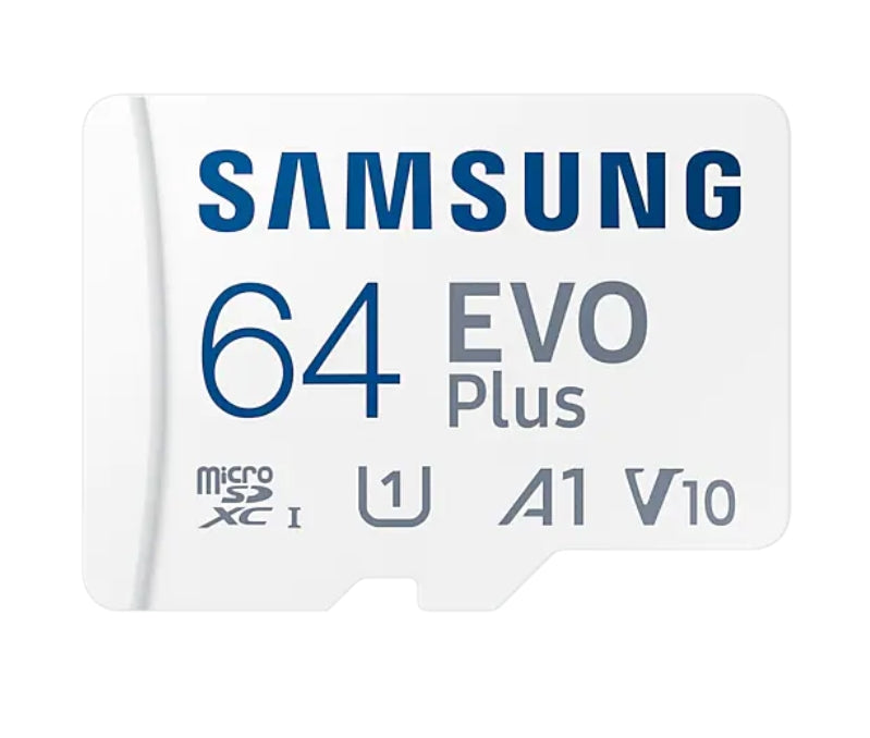 Памет, Samsung 64GB micro SD Card EVO Plus with Adapter, Class10, Transfer Speed up to 130MB/s Памет, Samsung 64GB micro SD Card EVO Plus with Adapter, Class10, Transfer Speed up to 130MB/s